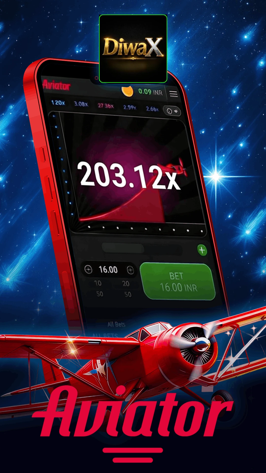 Diwa X interface screen 2